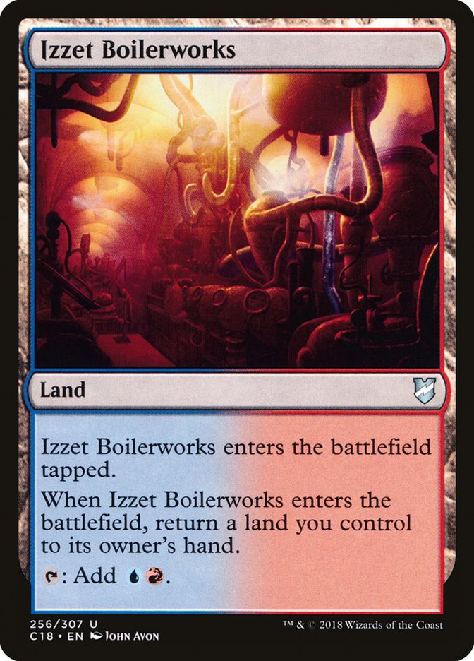 Izzet Boilerworks [Commander 2018] | Anubis Games and Hobby