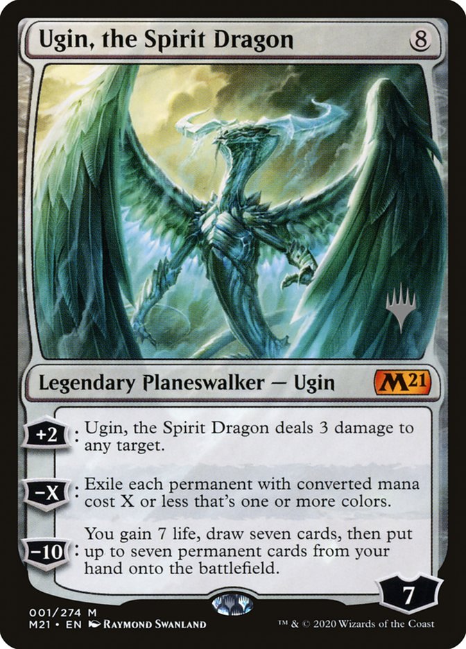 Ugin, the Spirit Dragon (Promo Pack) [Core Set 2021 Promos] | Anubis Games and Hobby