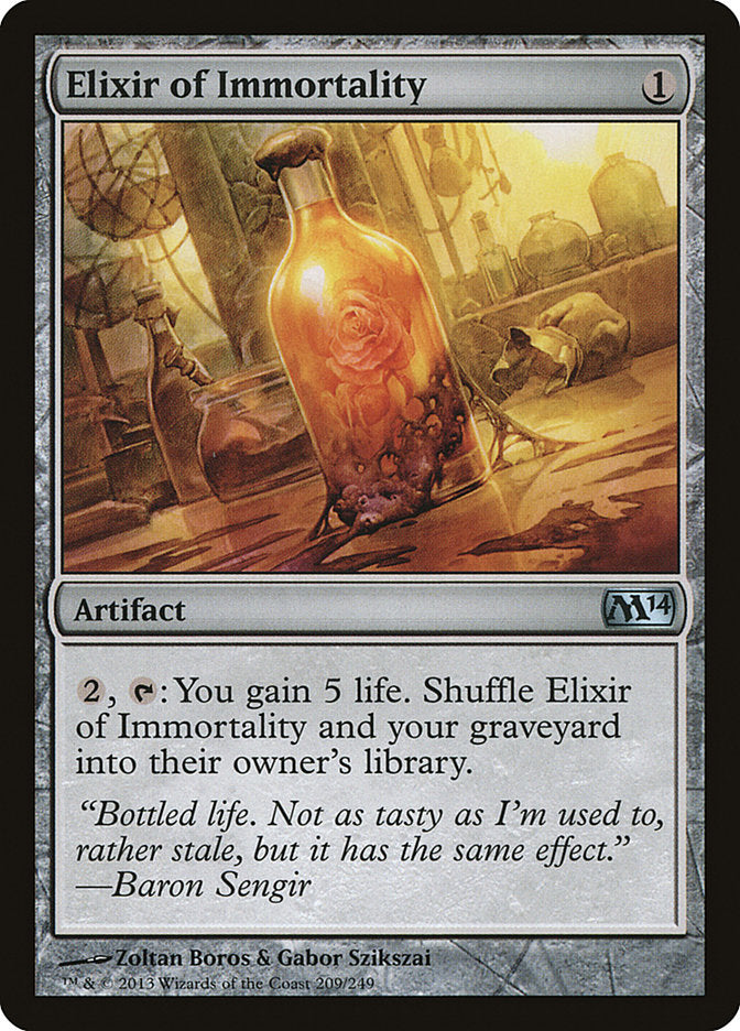 Elixir of Immortality [Magic 2014] | Anubis Games and Hobby