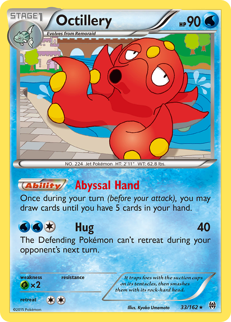 Octillery (33/162) [XY: BREAKthrough] | Anubis Games and Hobby