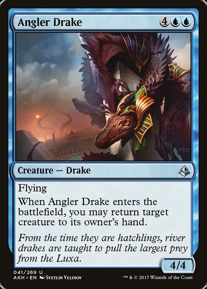 Angler Drake [Amonkhet] | Anubis Games and Hobby