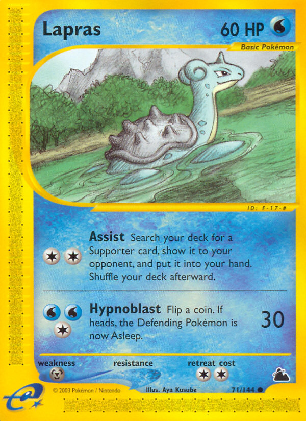 Lapras (71/144) [Skyridge] | Anubis Games and Hobby