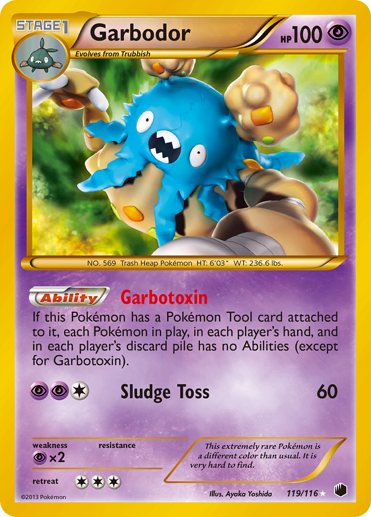 Garbodor (119/116) [Black & White: Plasma Freeze] | Anubis Games and Hobby