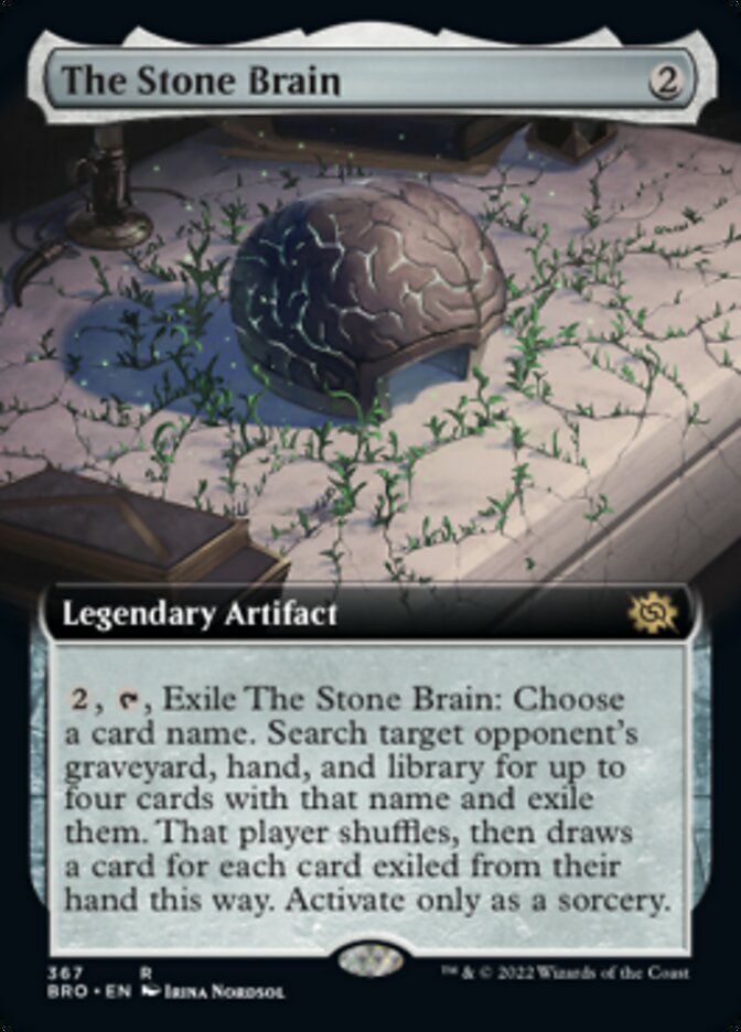 The Stone Brain (Extended Art) [The Brothers' War] | Anubis Games and Hobby