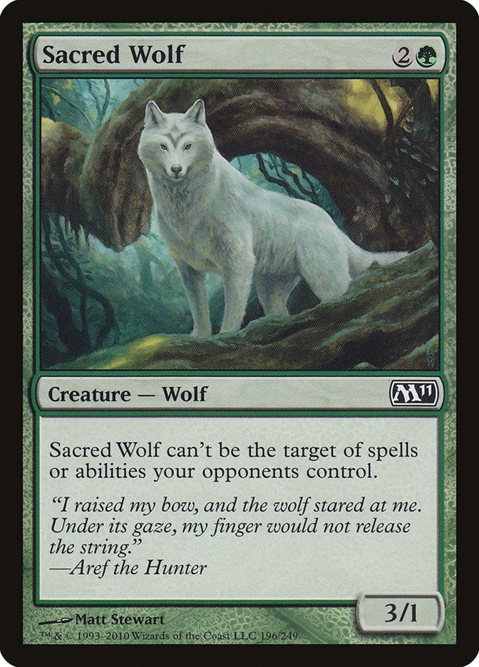 Sacred Wolf [Magic 2011] | Anubis Games and Hobby