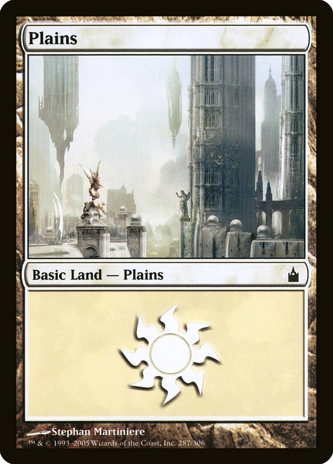 Plains (287) [Ravnica: City of Guilds] | Anubis Games and Hobby