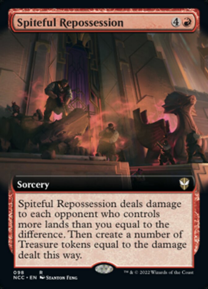 Spiteful Repossession (Extended Art) [Streets of New Capenna Commander] | Anubis Games and Hobby