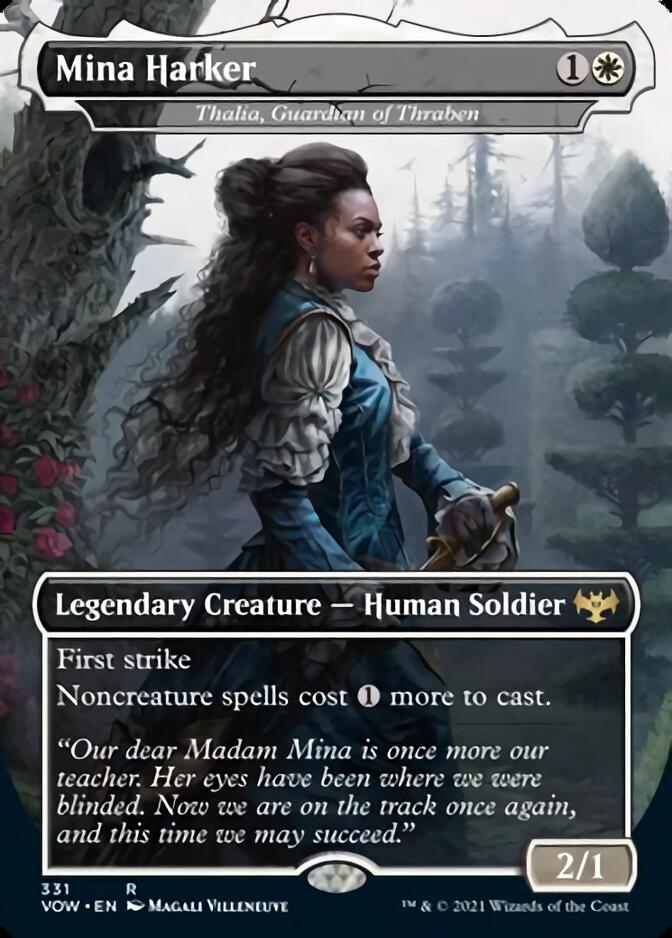 Thalia, Guardian of Thraben - Mina Harker [Innistrad: Crimson Vow] | Anubis Games and Hobby