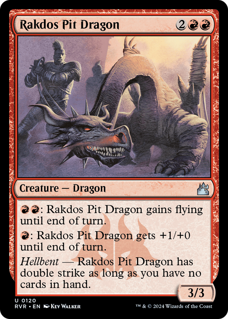 Rakdos Pit Dragon [Ravnica Remastered] | Anubis Games and Hobby