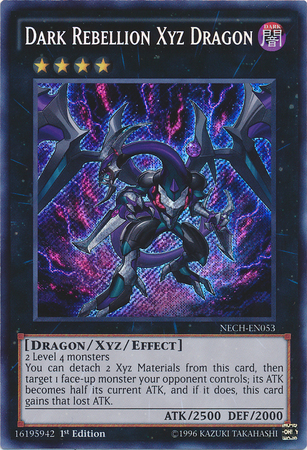 Dark Rebellion Xyz Dragon [NECH-EN053] Secret Rare | Anubis Games and Hobby