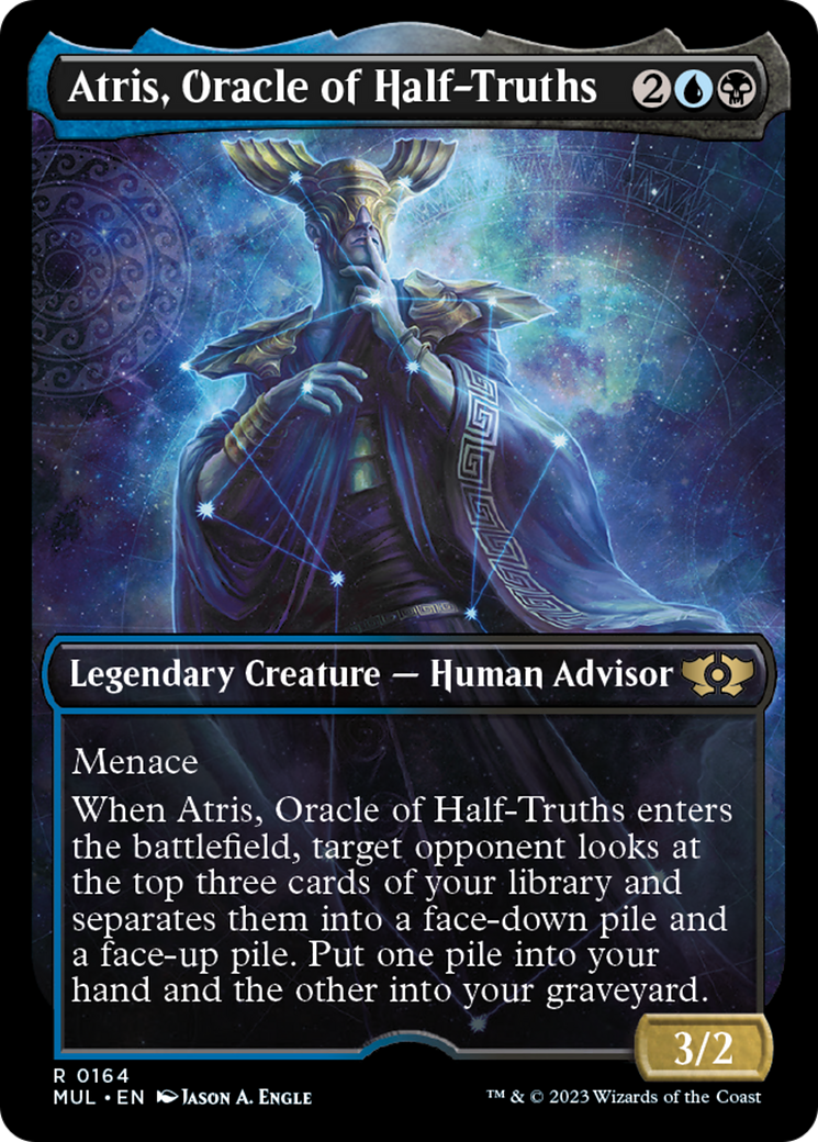 Atris, Oracle of Half-Truths (Halo Foil) [Multiverse Legends] | Anubis Games and Hobby