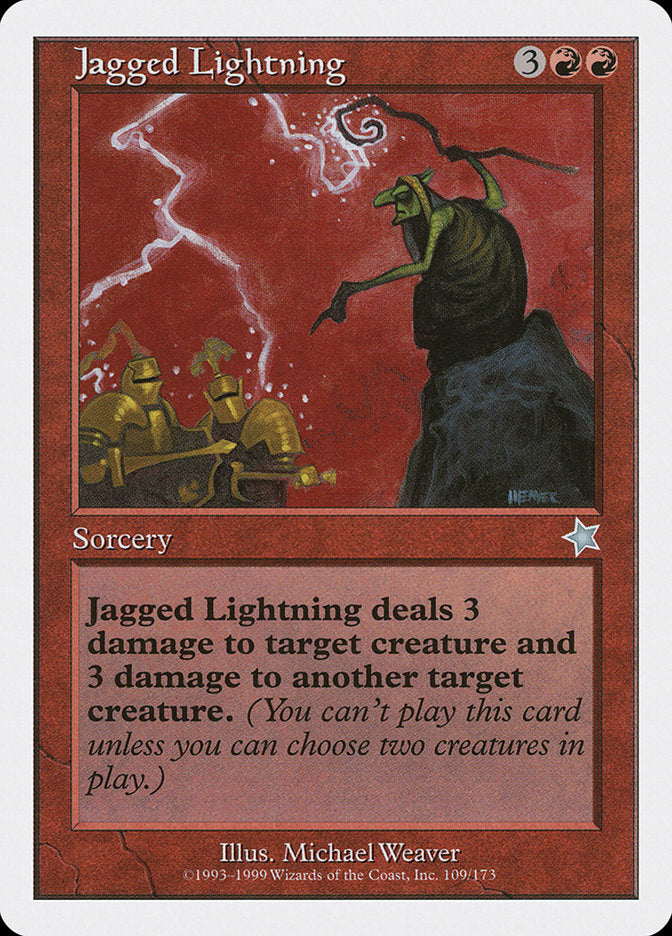 Jagged Lightning [Starter 1999] | Anubis Games and Hobby