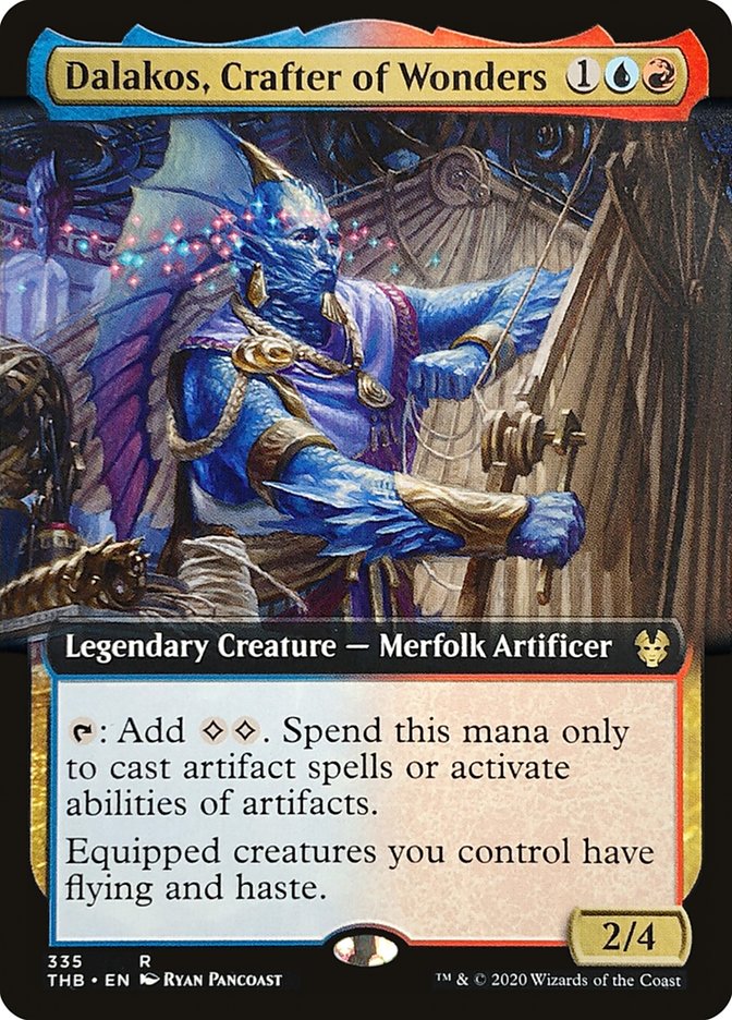 Dalakos, Crafter of Wonders (Extended Art) [Theros Beyond Death] | Anubis Games and Hobby