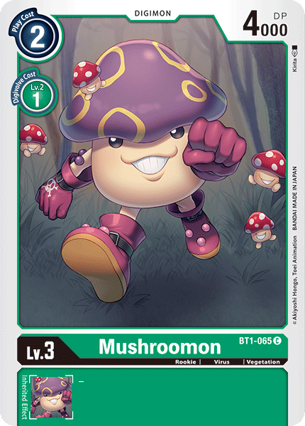 Mushroomon [BT1-065] [Release Special Booster Ver.1.0] | Anubis Games and Hobby