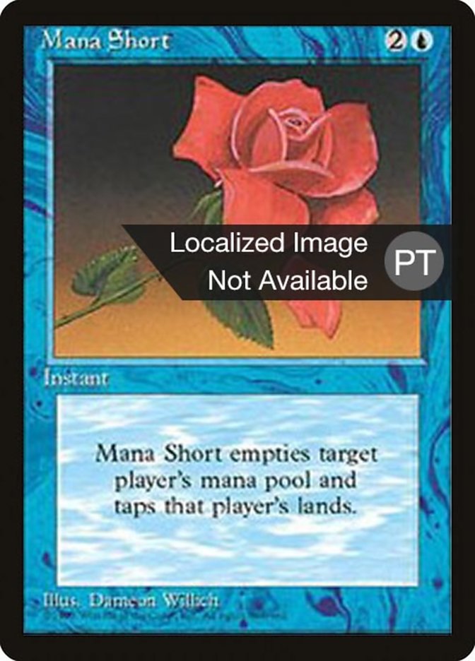 Mana Short [Fourth Edition (Foreign Black Border)] | Anubis Games and Hobby