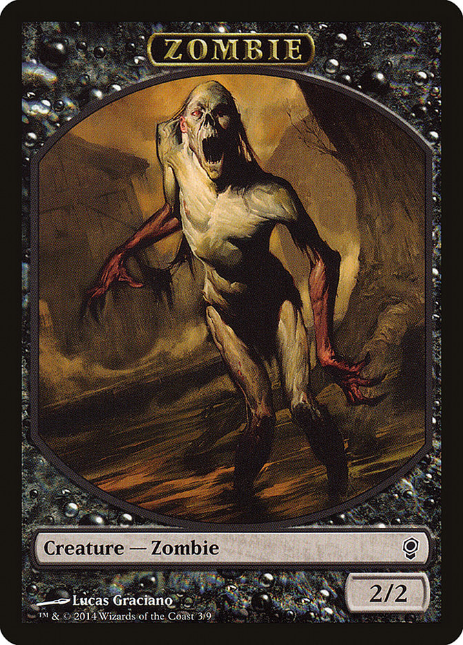 Zombie Token [Conspiracy Tokens] | Anubis Games and Hobby