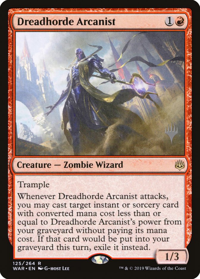 Dreadhorde Arcanist (Promo Pack) [War of the Spark Promos] | Anubis Games and Hobby