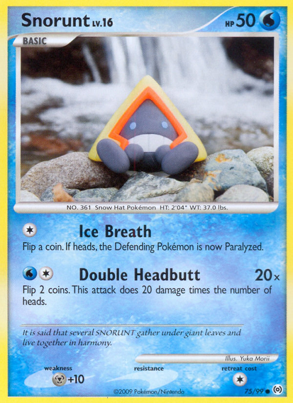 Snorunt (75/99) [Platinum: Arceus] | Anubis Games and Hobby