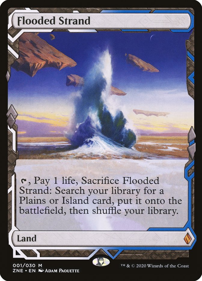 Flooded Strand (Expeditions) [Zendikar Rising Expeditions] | Anubis Games and Hobby