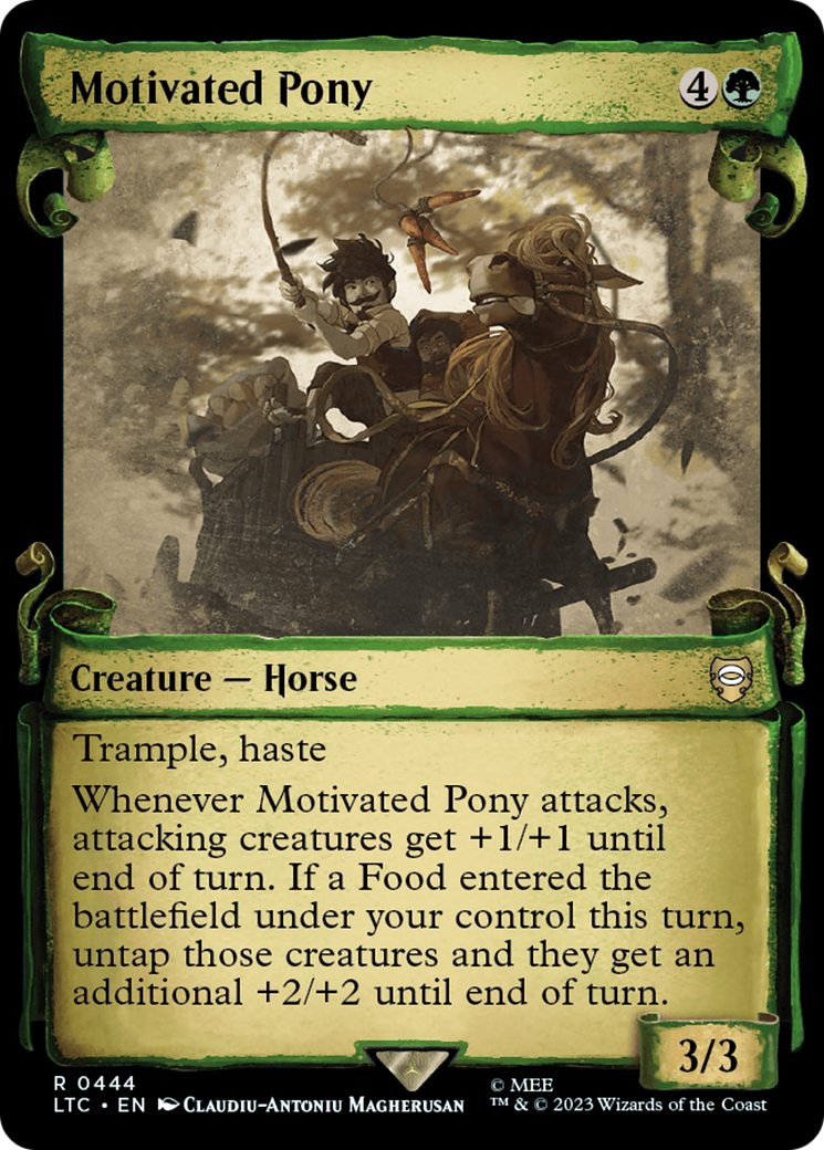 Motivated Pony [The Lord of the Rings: Tales of Middle-Earth Commander Showcase Scrolls] | Anubis Games and Hobby