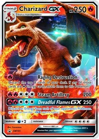 Charizard GX (SM195) (Jumbo Card) [Sun & Moon: Black Star Promos] | Anubis Games and Hobby