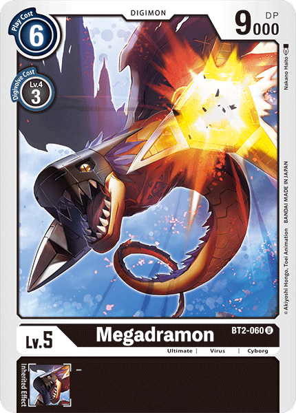 Megadramon [BT2-060] [Release Special Booster Ver.1.0] | Anubis Games and Hobby