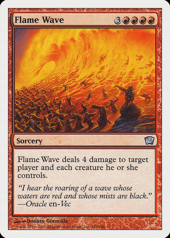 Flame Wave [Ninth Edition] | Anubis Games and Hobby