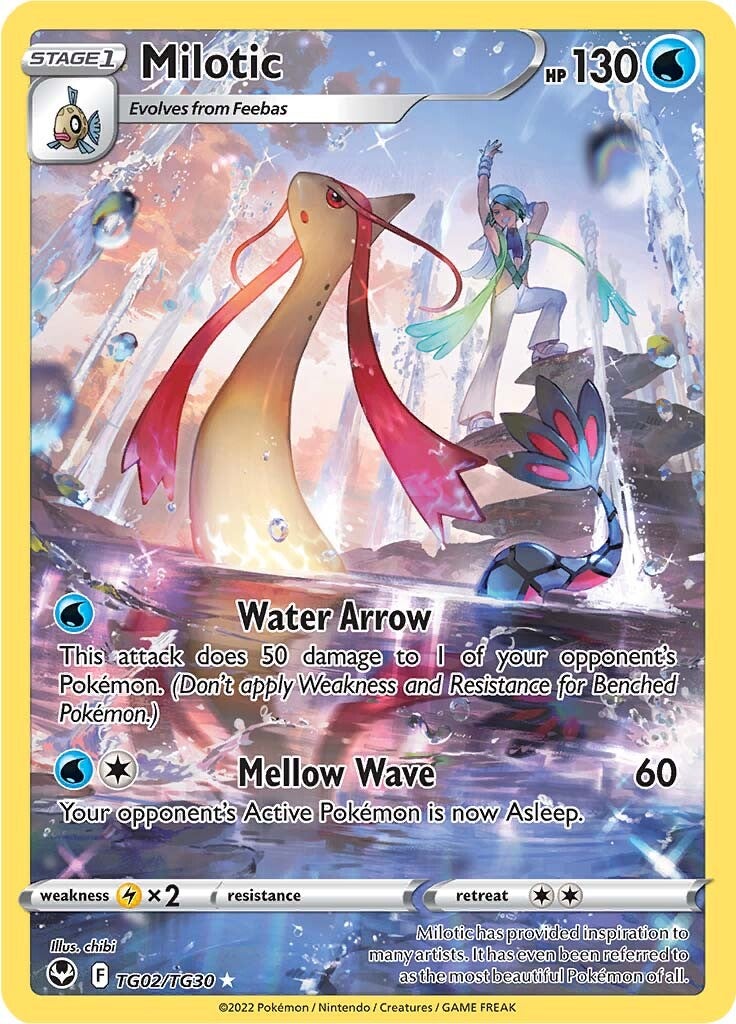 Milotic (TG02/TG30) [Sword & Shield: Silver Tempest] | Anubis Games and Hobby