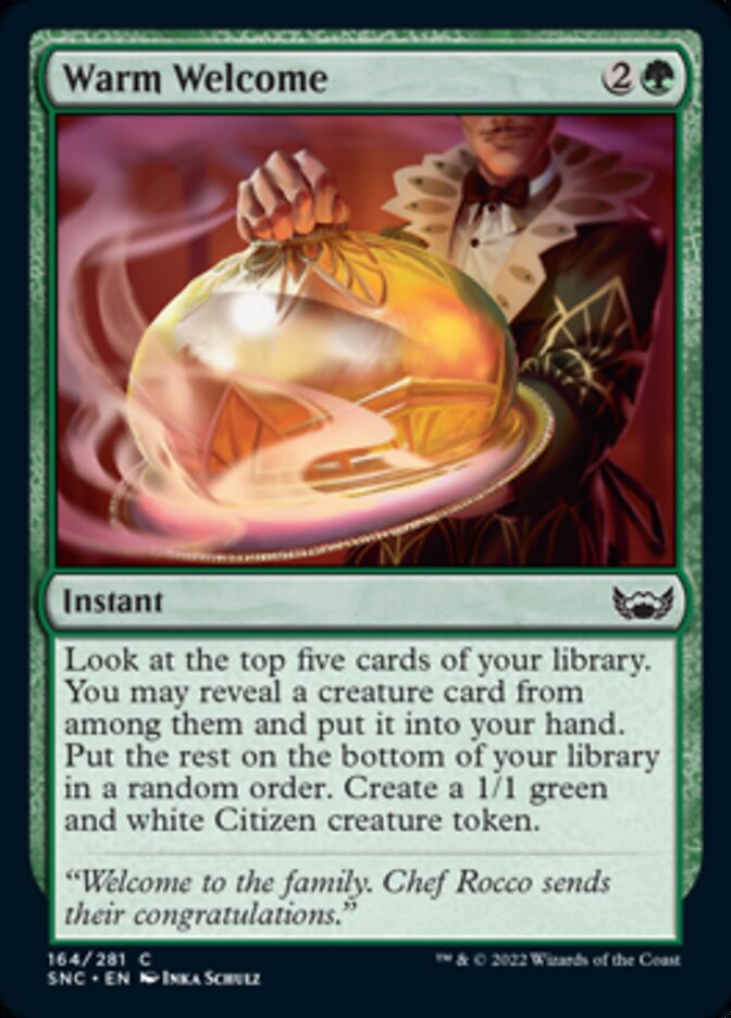 Warm Welcome [Streets of New Capenna] | Anubis Games and Hobby