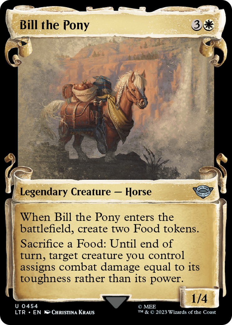 Bill the Pony [The Lord of the Rings: Tales of Middle-Earth Showcase Scrolls] | Anubis Games and Hobby