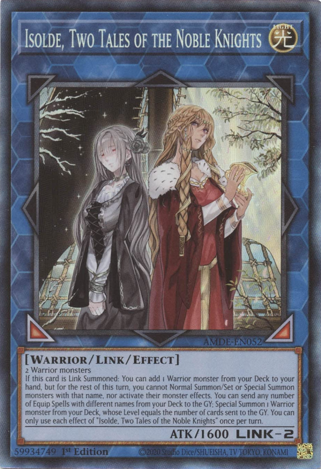 Isolde, Two Tales of the Noble Knights [AMDE-EN052] Collector's Rare | Anubis Games and Hobby