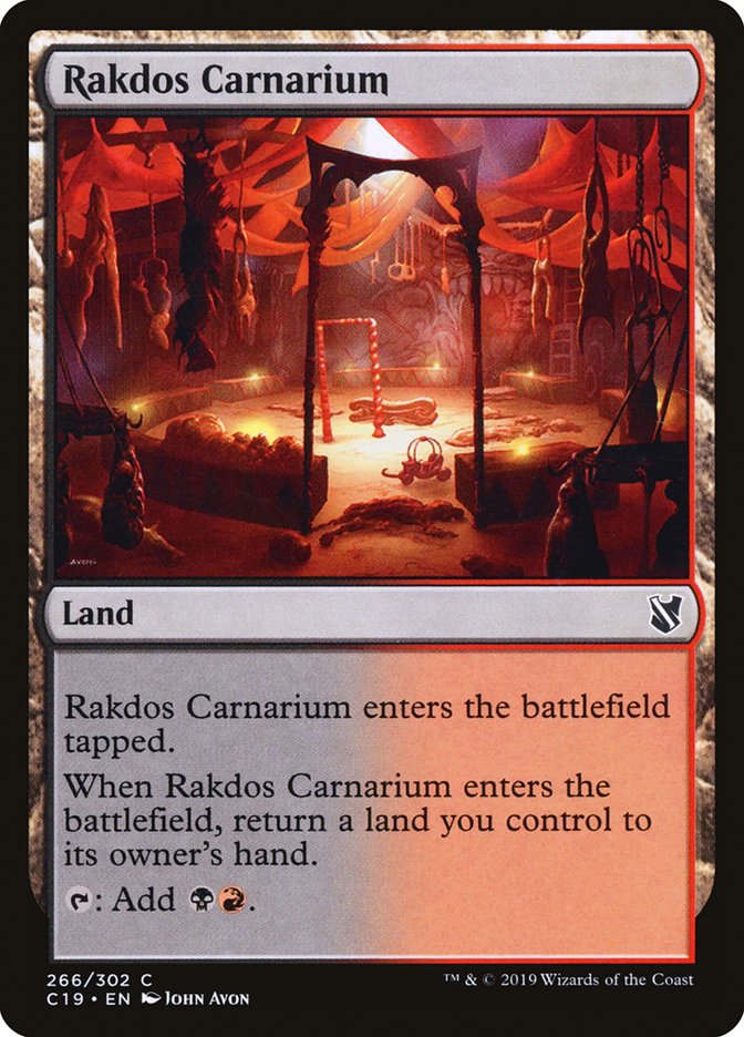 Rakdos Carnarium [Commander 2019] | Anubis Games and Hobby