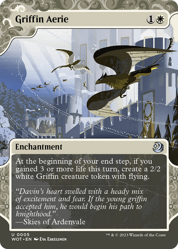 Griffin Aerie [Wilds of Eldraine: Enchanting Tales] | Anubis Games and Hobby