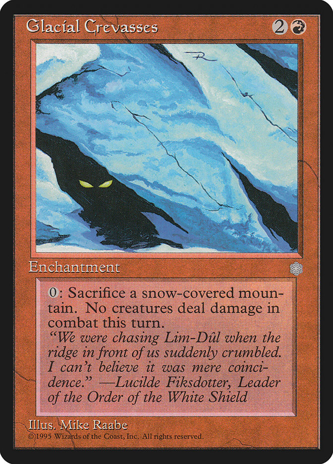 Glacial Crevasses [Ice Age] | Anubis Games and Hobby