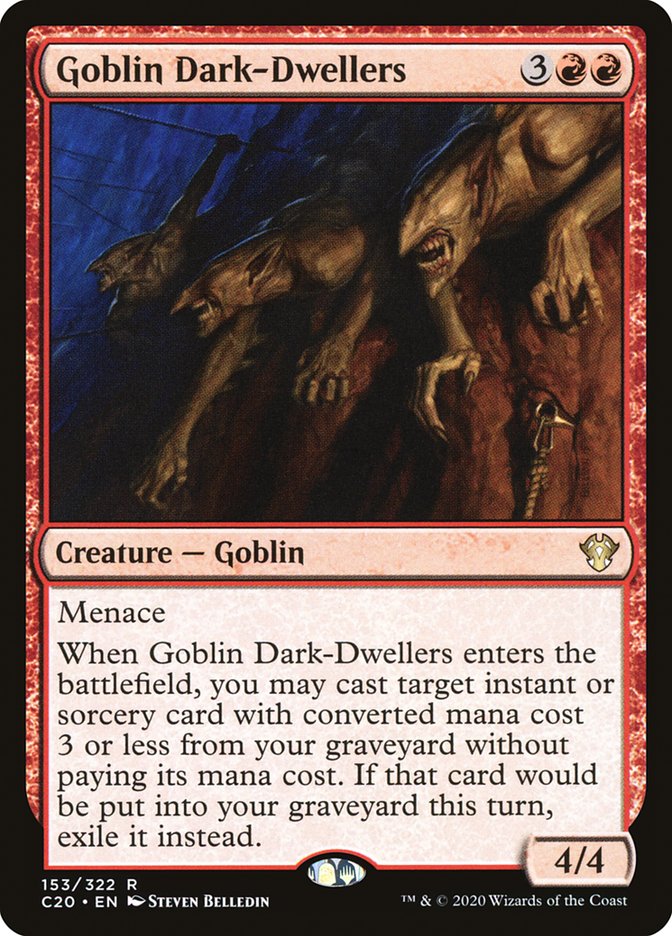 Goblin Dark-Dwellers [Commander 2020] | Anubis Games and Hobby