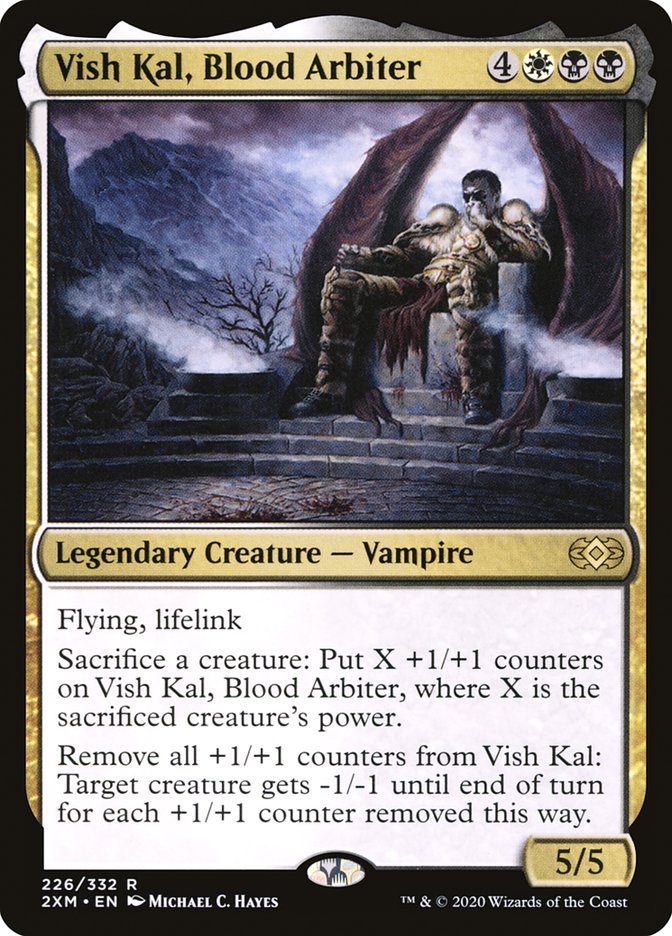 Vish Kal, Blood Arbiter [Double Masters] | Anubis Games and Hobby