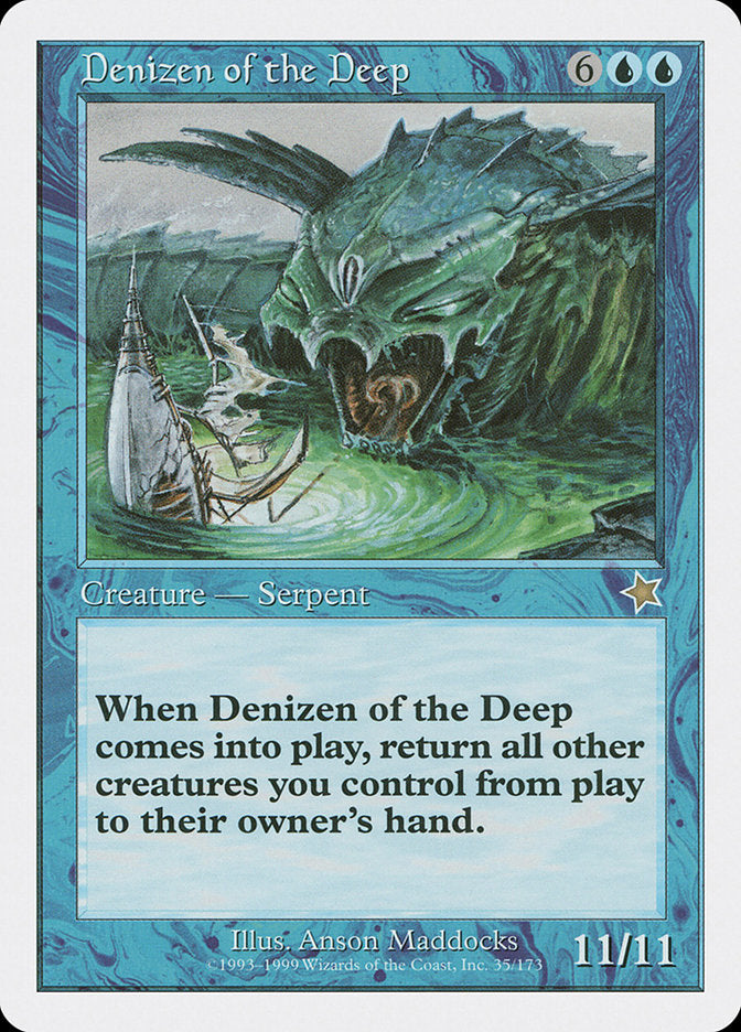 Denizen of the Deep [Starter 1999] | Anubis Games and Hobby