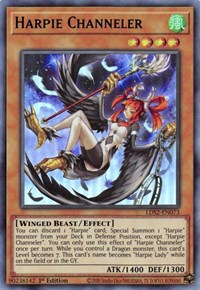 Harpie Channeler (Green) [LDS2-EN073] Ultra Rare | Anubis Games and Hobby