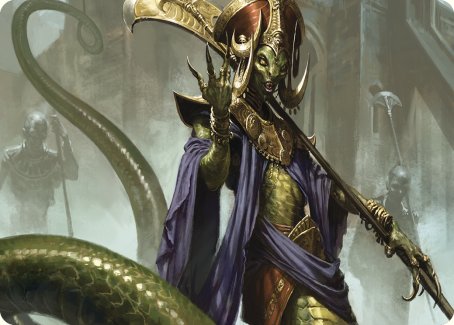 Sidisi, Brood Tyrant Art Card [Commander Masters Art Series] | Anubis Games and Hobby