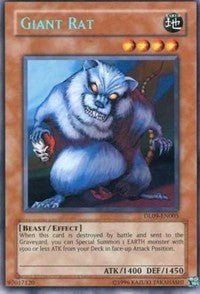 Giant Rat (Blue) [Duelist League Promo] [DL09-EN005] | Anubis Games and Hobby