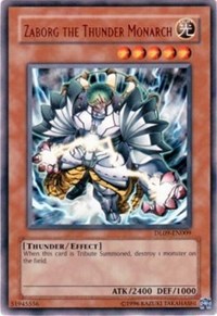 Zaborg the Thunder Monarch (Blue) [Duelist League Promo] [DL09-EN009] | Anubis Games and Hobby