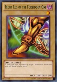 Right Leg of the Forbidden One (Purple) [Duelist League Promo] [DL11-EN002] | Anubis Games and Hobby