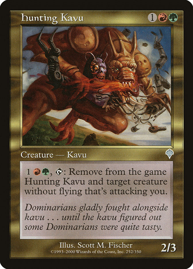 Hunting Kavu [Invasion] | Anubis Games and Hobby