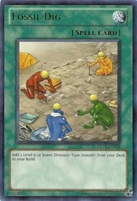 Fossil Dig (Red) [Duelist League Promo] [DL13-EN018] | Anubis Games and Hobby