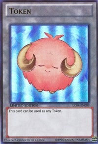 Pink Lamb Token [Legendary Collection 4: Joey's World] [LC04-EN009] | Anubis Games and Hobby