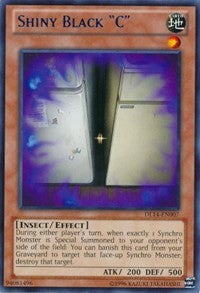 Shiny Black "C" (Red) [Duelist League Promo] [DL14-EN007] | Anubis Games and Hobby