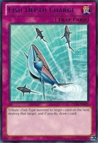 Fish Depth Charge (Red) [Duelist League Promo] [DL14-EN018] | Anubis Games and Hobby