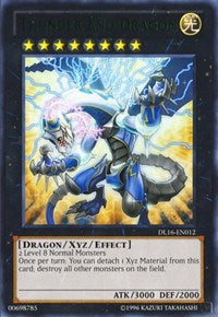 Thunder End Dragon (Green) [Duelist League Promo] [DL16-EN012] | Anubis Games and Hobby