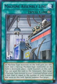 Machine Assembly Line (Blue) [Duelist League Promo] [DL16-EN014] | Anubis Games and Hobby