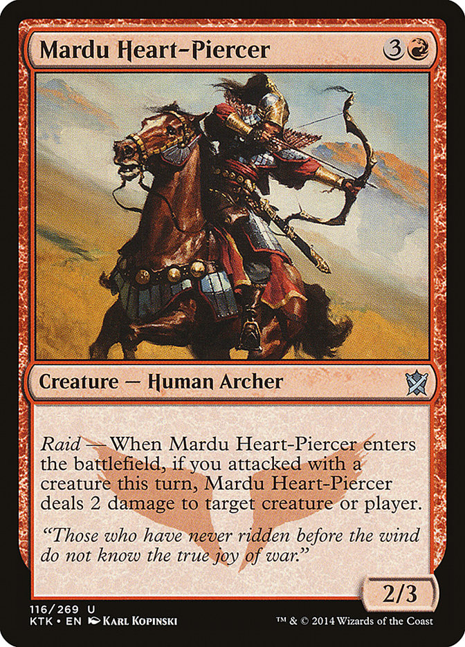 Mardu Heart-Piercer [Khans of Tarkir] | Anubis Games and Hobby